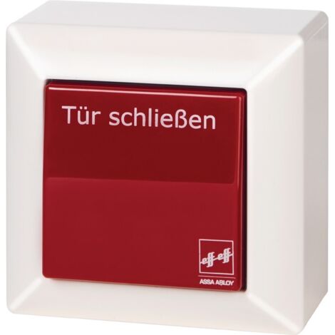 ASSA ABLOY Unterbrechertaster 1316-10 AP-Montage weiß ASSA-ABLOY - 1316-10------00 (1/3)