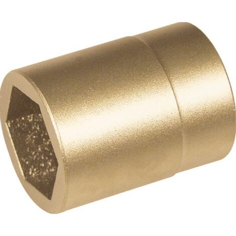 Steckschlüsseleinsatz 1/2 ″ 6-kant Schlüsselweite 24 mm Länge 43 mm funkenfrei (1/5)