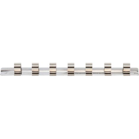 BGS Aufsteckschiene mit 7 Clips 10 mm (3/8&quot) - 2317
