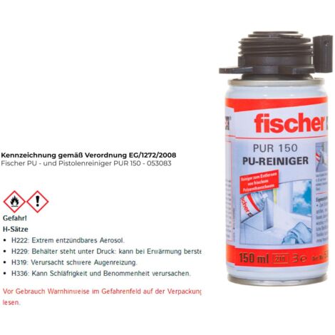 Fischer PU - und Pistolenreiniger PUR 150 - 053083 (1/4)