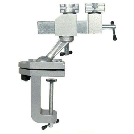UNISPANN Feinmechanikerschraubstock Backenbreite 46 mm Spannweite 75 mm - 1B-DB-AL