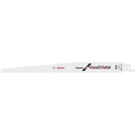 Bosch 2x Säbelsägeblatt S 1111 DF Heavy for Wood and Metal - 2608656273