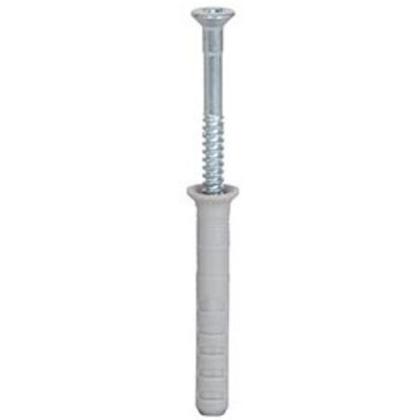 Schlagdübel mit breitem Kragen N8x100/60 S - INOX A2 - 50 Stück - FISCHER
