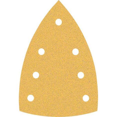 Bosch Accessories  2608901642 Schleifpapier für Multischleifer  Körnung (num) 80  (L x B) 150 mm x 1 (1/5)