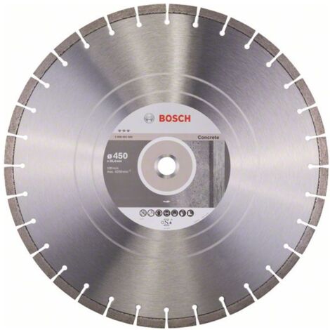 Bosch PRO Concrete Diamanttrennscheibe 450 x 25,4 mm - 2608602660