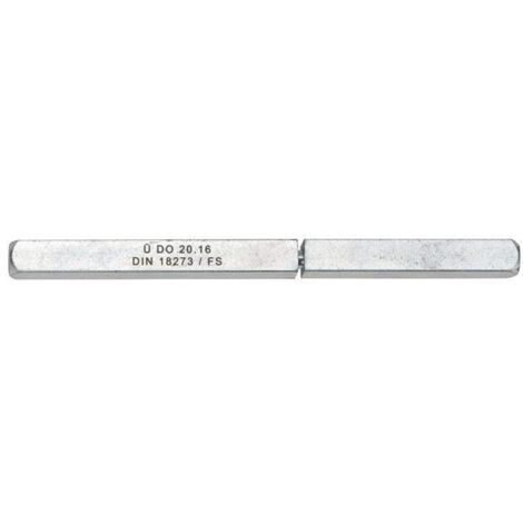 Panikstift 0566 Vierkant 9 x 90 mm geteilter Vollstift