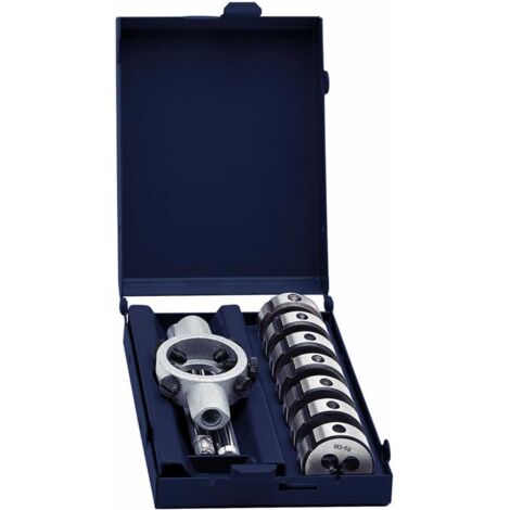 Exact 70418 Schneideisensatz 8teilig HSS metrisch M3, M4, M5, M6, M8, M10, M12