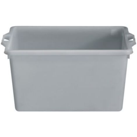 GRAF Kunststoffbehälter eckig 80 l PE natur - 813120