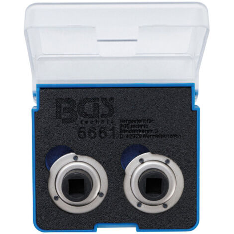 BGS Bremskolben-Rückstelladapter-Satz universal mit 2 & 3 Stiften 2tlg. - 6661 (1/5)