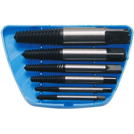 Schraubenausdrehersatz M 3 - M 24 6-teilig Nenngröße 1, 2, 3, 4, 5, 6
