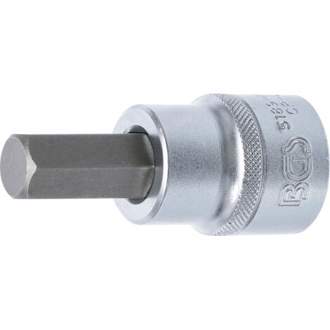 BGS Bit-Einsatz Antrieb Innenvierkant 20 mm (3/4") Innensechskant 17 mm - 5189-H17 (1/2)