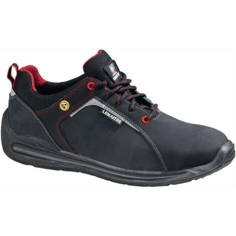 Sicherheitsschuh Super X Low Gr.44 schwarz S3 SRC ESD EN20345 Leder LEMAITRE