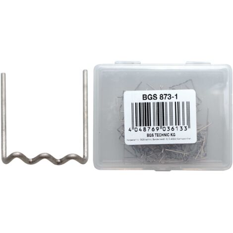 BGS Reparatur-Klammern U-Form Ø 0,6 mm 100tlg. - 873-1