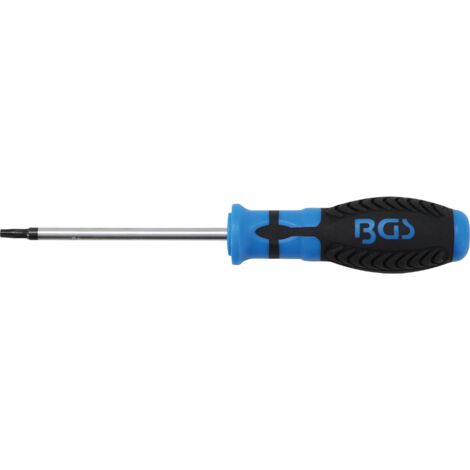 BGS Schraubendreher T-Profil (für Torx) mit Bohrung T25 Klingenlänge 100 mm - 7849-T25 (1/2)