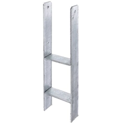 GAH Alberts H-Pfostenträger ETA-10/0210 141x300x600x60mm STA roh TZN - 213893