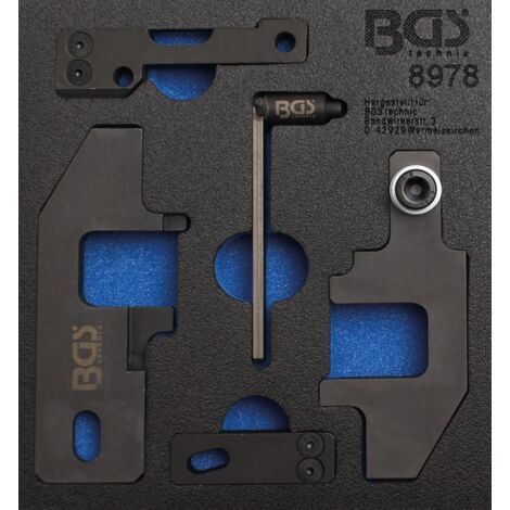 BGS Werkstattwageneinlage 1/6: Motor-Einstellwerkzeug-Satz für PSA / Toyota 1.0 / 1.2 VTi - 8978