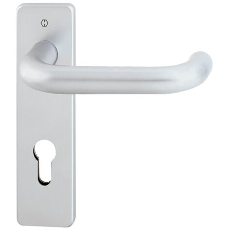 HOPPE Feuerschutzgarnitur Paris FS-138F/202K Aluminium F1 D/D ( 3000251125 ) (1/5)
