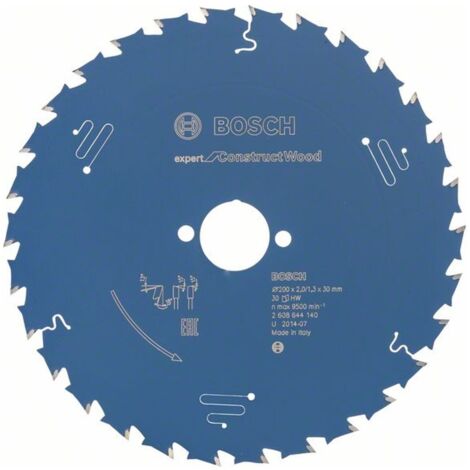 Bosch Kreissägeblatt Expert for Construct Wood für Handkreissägen 200 x 30 x 2 mm 30 - 2608644140 (1/5)