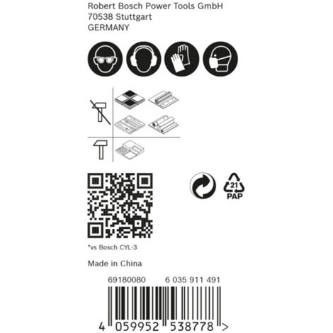 Bosch Accessories EXPERT MultiConstruction HEX-9 2608900584  Mehrzweckbohrer-Set 3teilig 5 mm, 6 mm,