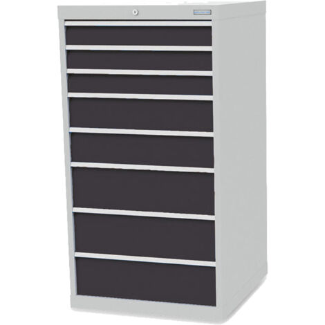 Bedrunka+Hirth Schubladenschrank Tiefe 736 mm R 24-24 8x Schublade BxTxH 705x736x 1.319 mm - 713/0323V10Z (1/5)