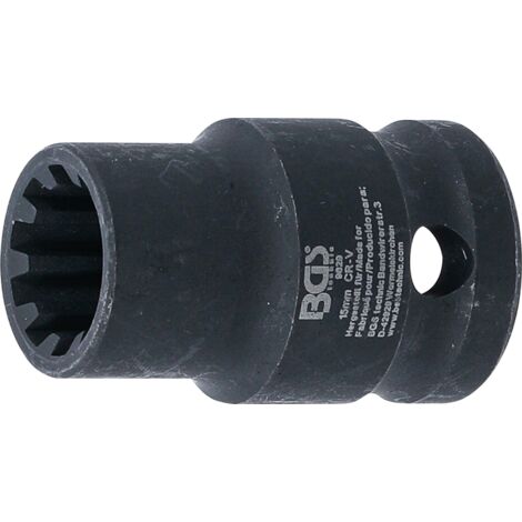 BGS Bremssattel-Einsatz 10-kant für VAG und Porsche SW 15 mm - 9629 (1/4)
