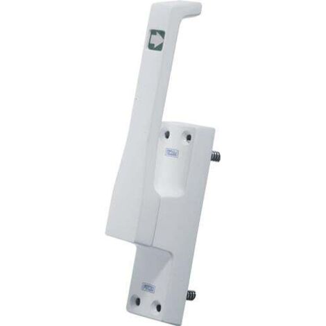FUHR Türtreibr.970 DIN li.weiß LM 50mm Rundstange 10mm - TP970LW50