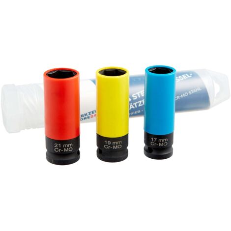 TONE Steckschlüsseleinsätze 4D-Serie – 1/2" Antrieb, 12-kant, Metrisch 8–36 Mm