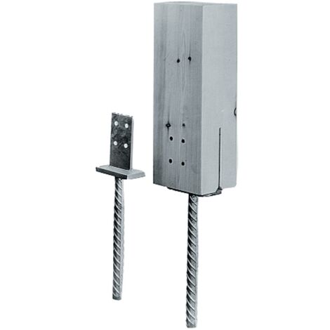 Simpson Strong TIE Stützenfuß PIG ( 3000257510 ) 90 x 60 x 110 mm Loch-Ø 8,5 mm 250 mm