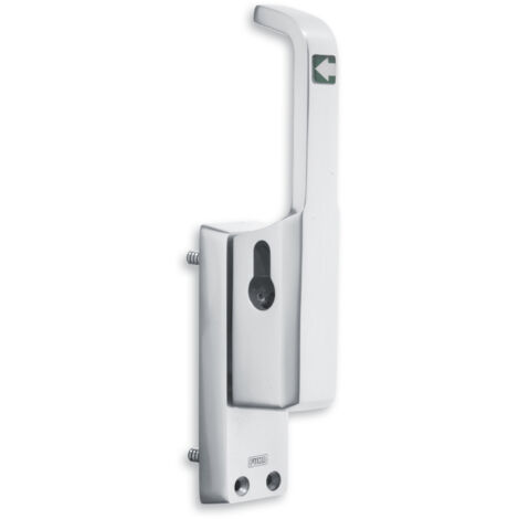 FUHR Türtreibr.982 DIN re.silber elox.LM 23mm Rundstange 10mm - TP982RE