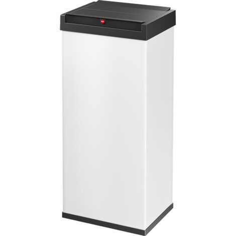 Hailo Big-Box Swing XL, Großraum-Müllbox, 52 ltr, Weiß