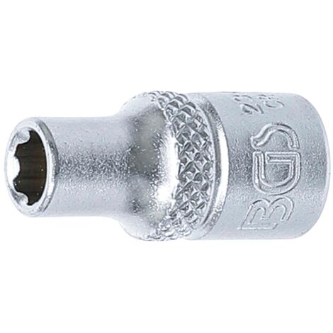 BGS Steckschlüssel-Einsatz Super Lock Antrieb Innenvierkant 6,3 mm (1/4") SW 5 mm - 2345 (1/3)