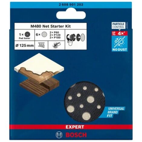 Bosch Expert Starter Set Schleifnetz M480 7-teilig Schleifnetz-Set