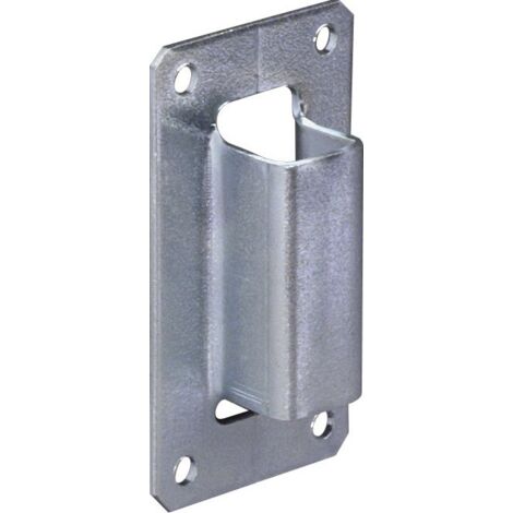 DENI 4019 0018 33 Stangenschlaufe  passend für Treibriegelstange 19 mm Stahl hel