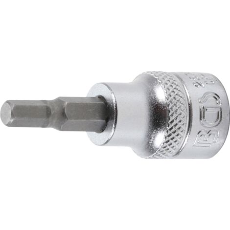 BGS Bit-Einsatz Antrieb Innenvierkant 10 mm (3/8&quot) Innensechskant 5 mm - 2578 (1/3)