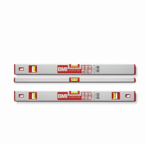 BMI Eurostar 690040E Leichtmetall-Wasserwaage   40 cm  0.5 mm/m