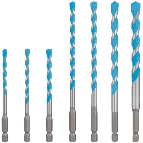 Bosch EXPERT HEX-9 Multi Construction Bohrer-Set, 5/5,5/6/7/8/10 mm, 7-tlg.