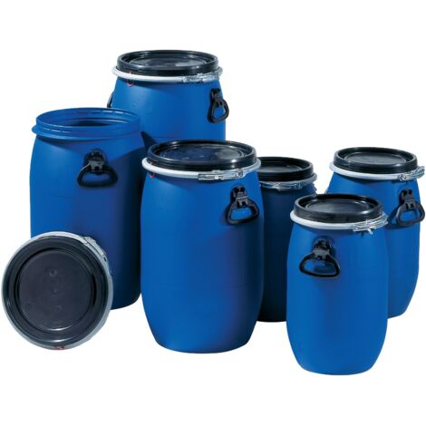 GRAF Weithalsfass 60 l Polyethylen blau - 824410
