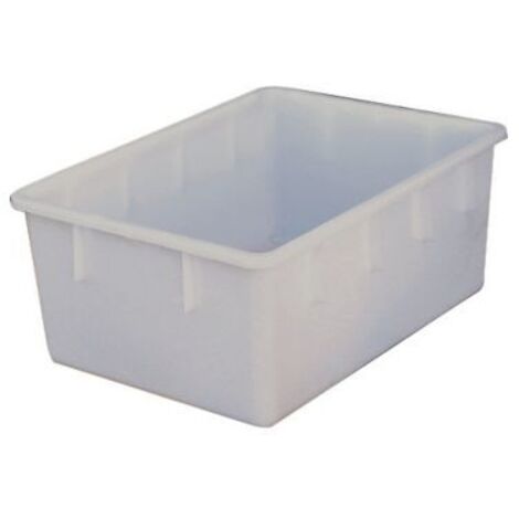 GRAF Kunststoffbehälter eckig 160 l PE natur - 812900