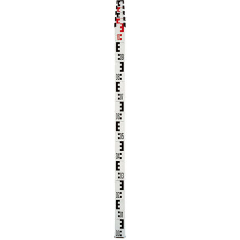 NEDO Teleskopnivellierlatte L.1,22-5m Teilung Rücks.2 m.Libelle - 345122-637
