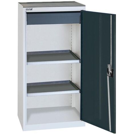 Stumpf Werkzeug- und Materialschrank 3000, RAL 7035/7016, 1 Schublade, 2 Wannen (1/5)