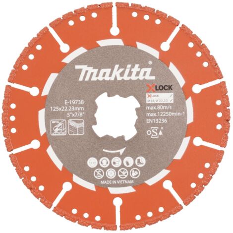 Makita Diamanttrennscheibe X-LOCK Rescue 125mm