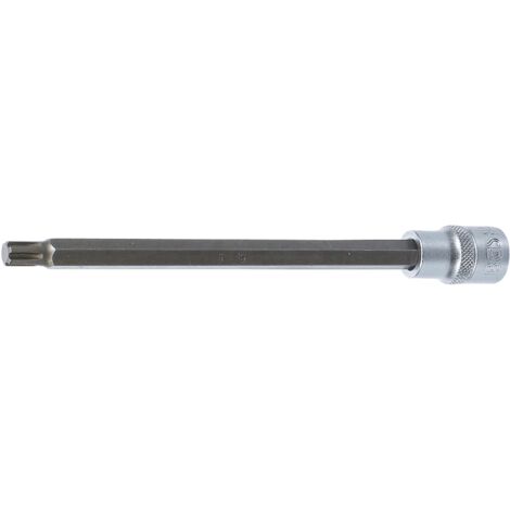 Bit-Einsatz  Länge 200 mm  Antrieb Innenvierkant 12,5 mm (1/2")  Keil-Profil (für RIBE) M9 (1/2)