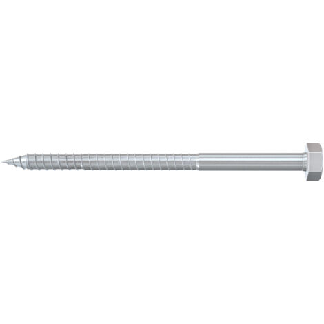 Fischer 200x Sicherheitsschraube 7X87 Sechskantkopf - 80405 (1/3)