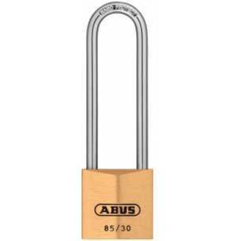 Zylindervorhangschloss 85/30HB65 gl Schlosskörper-B.30mm MS gl.0402 ABUS