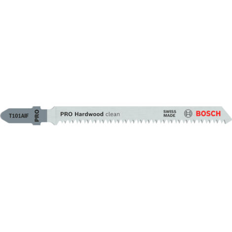 Bosch PRO Hardwood clean T101AIF Stichsägeblatt, 100 mm, 3 Stück