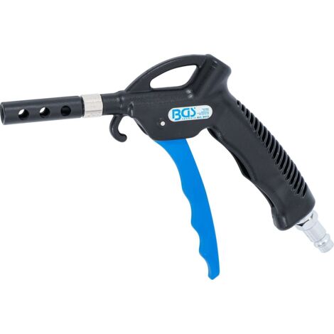 BGS Druckluft-Ausblaspistole mit 3 Aufsätzen - 9413