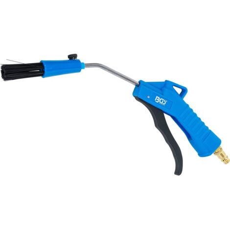 BGS 70972 Druckluft-Ausblaspistole, mit Pinsel