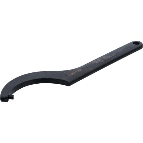BGS Hakenschlüssel mit Zapfen 120 - 130 mm - 74222 (1/2)