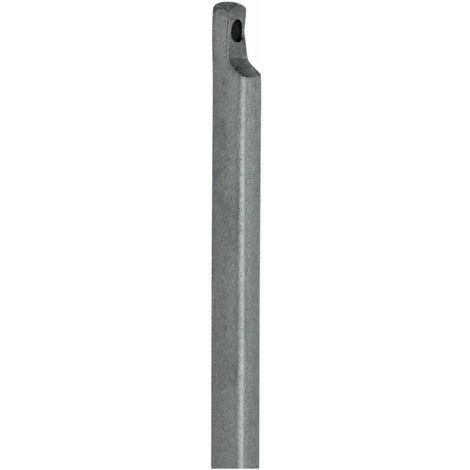 DENI Stangen für Tortreibriegel 10 x 1250 mm, hell-verz