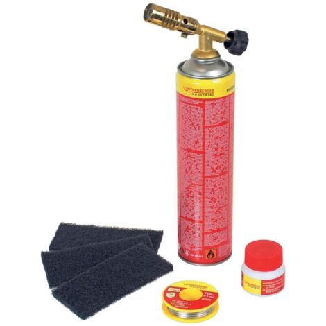 ROTHENBERGER Industrial RoFix Lötbrenner-Komplettset Set 1800 für Einsteiger 7tlg. - 35513